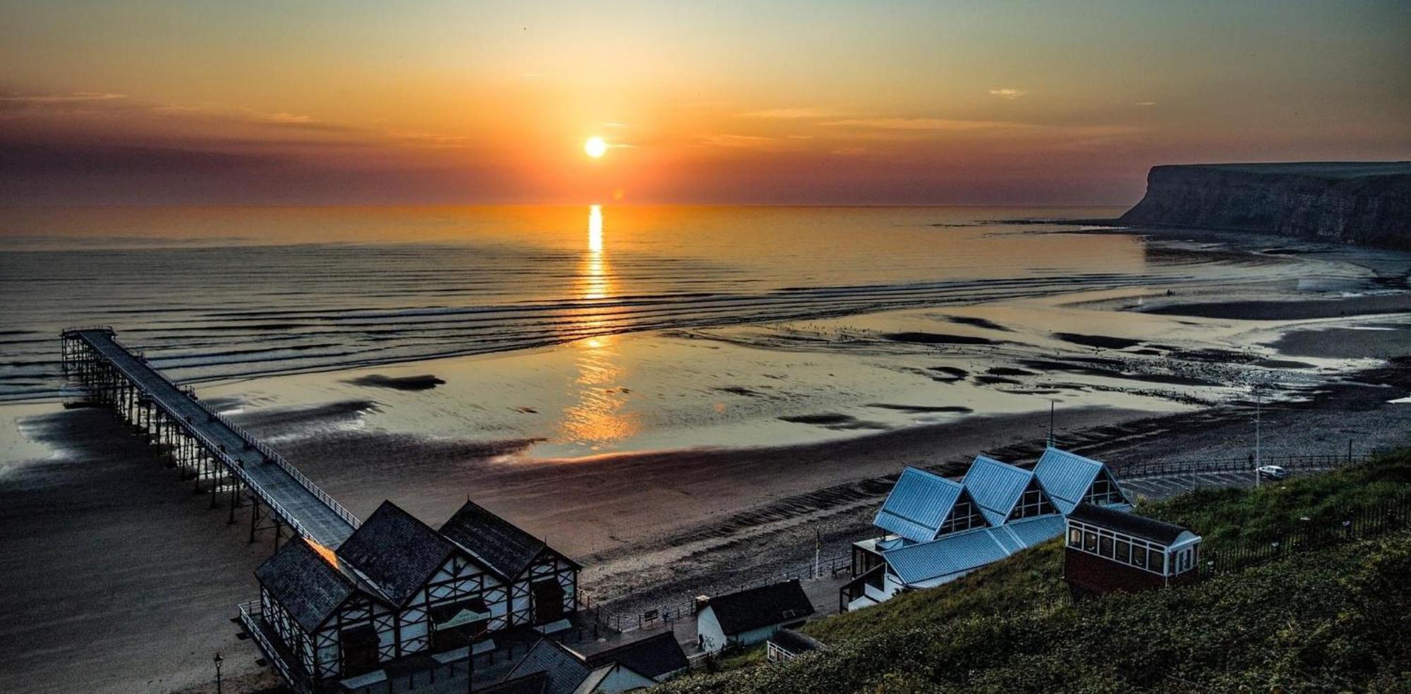 Sandside Beachfront Cottage Perfectly Saltburn Extérieur photo